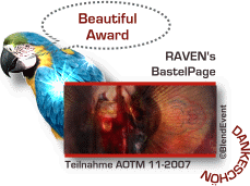 Dankeschön an Raven's BastelPage