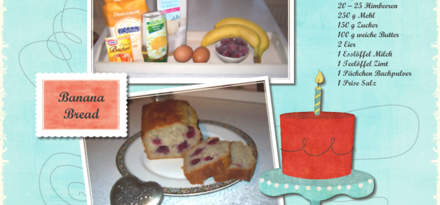 Banana-Raspberry Bread Banana-Raspberry Bread