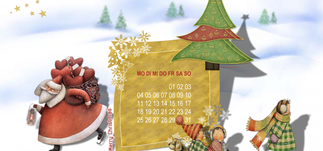 Kalenderblatt Dezember Kalenderblatt Dezember