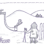 DoodlesToYou No 002 - Skifahren