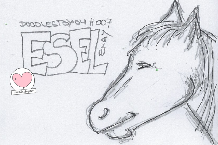 DoodlesToYou #007 Esel DoodlesToYou #007 Esel