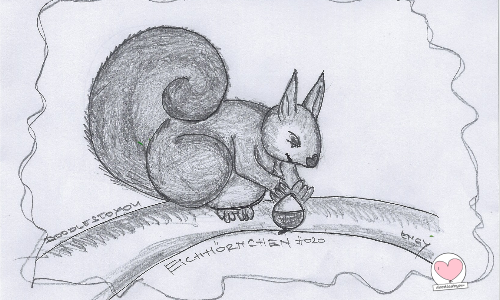 Wie es zu DoodlesToYou #022 Eichhörnchen kam Wie es zu DoodlesToYou #022 Eichhörnchen kam