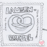 DoodlesToYou No 023 - Laugenbrezel