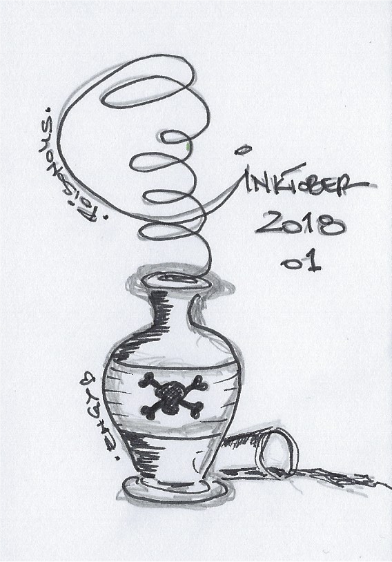 Inktober 2018 – 01 giftig