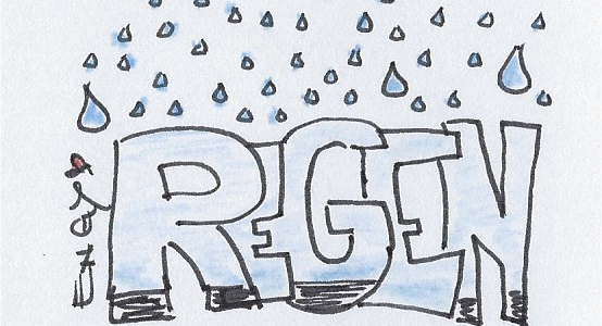 It’s raining… It’s raining…